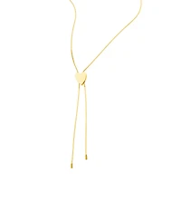 Adornia Heart Bolo Necklace