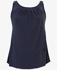 Miraclesuit Plus Illusionists Ursula Underwire Tankini Top