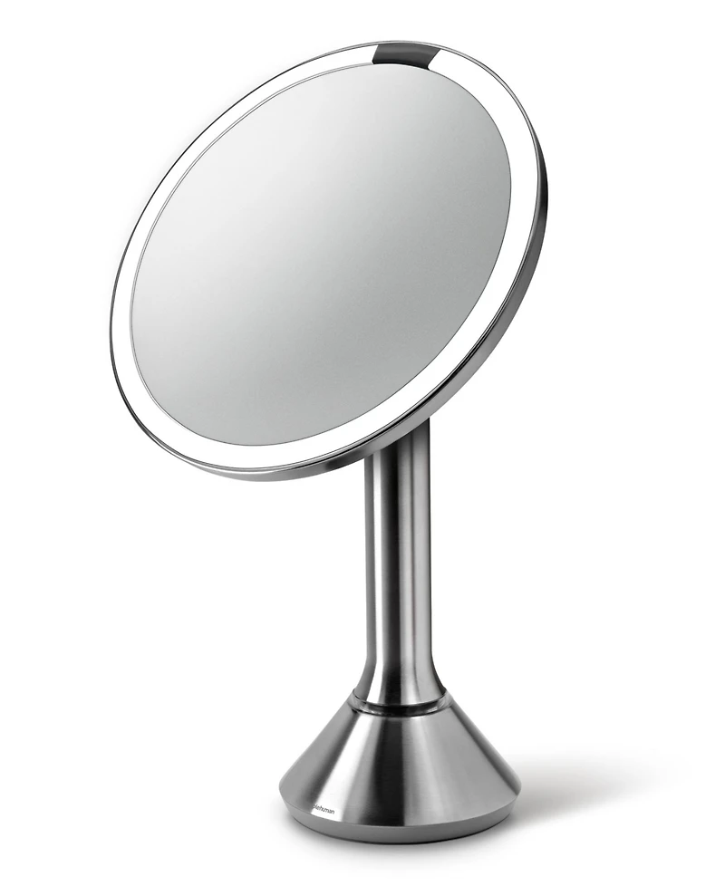 Simplehuman 8" Sensor Makeup Mirror, 5x Magnification and Adjustable Brightness
