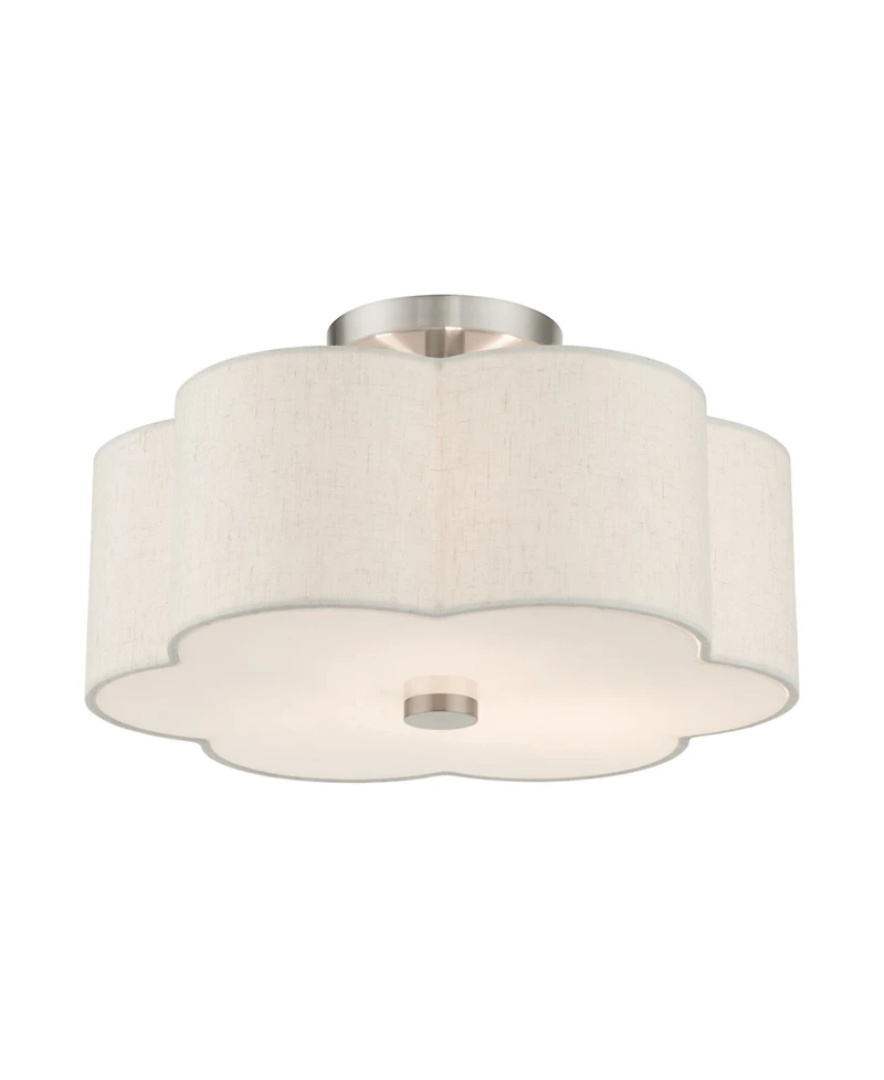 Solstice 3 Lights Semi Flush