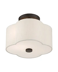 Solstice 2 Lights Semi Flush
