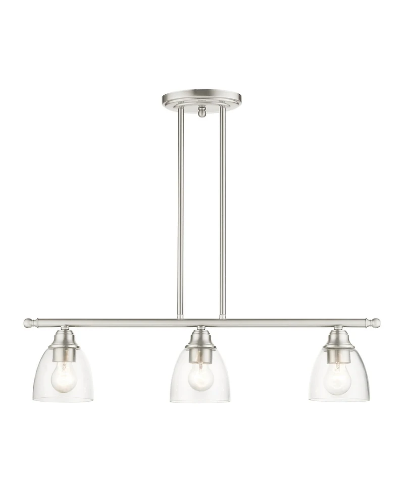 Montgomery 3 Lights Linear Chandelier