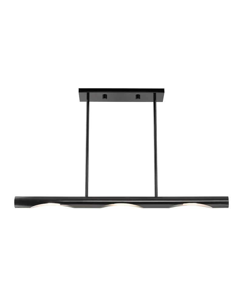 Acra 3 Lights Linear Chandelier