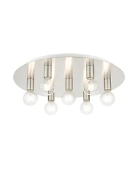 Hillview 7 Lights Flush Mount