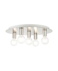 Hillview 5 Lights Flush Mount