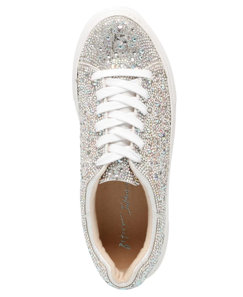Betsey Johnson Women's Sidny Platform Lace-Up Sneakers