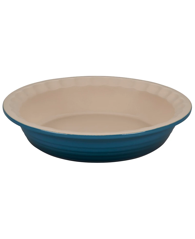 Le Creuset 9" Enameled Stoneware Heritage Pie Dish