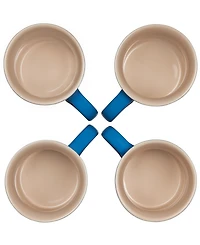 Le Creuset 14 oz. Stoneware Set of Four Coffee Mugs