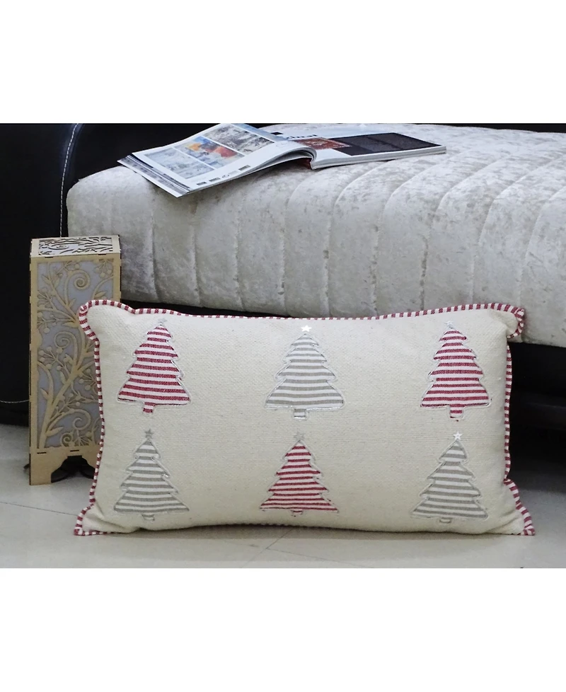 Vibhsa Trees Decorative Pillow, 14" x 24"