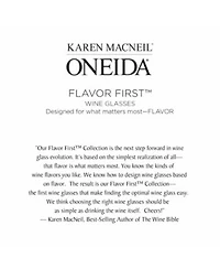 Oneida Karen Macneil Flavor First Glassware Collection
