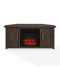Camden 48" Corner Tv Stand with Fireplace
