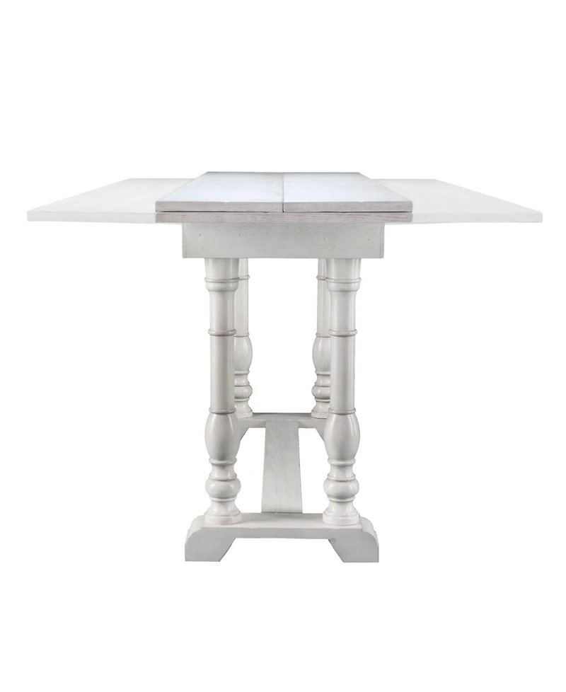 Eerry Farmhouse Folding Trestle Console to Dining Table