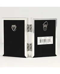 Metal Double Picture Frame with Inner Beading