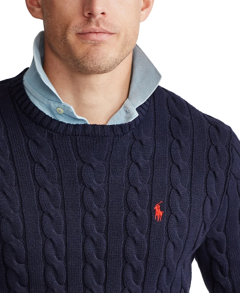 Polo Ralph Lauren Men's Cable-Knit Cotton Sweater