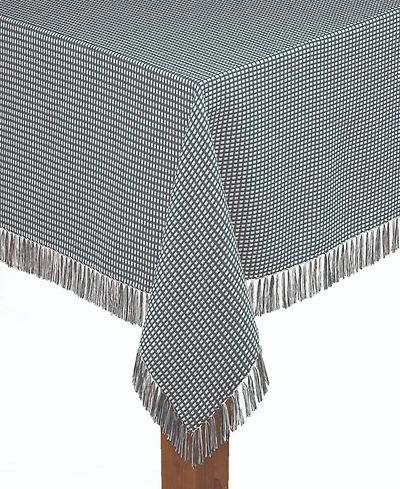 Lintex Homespun Hunter 100% Cotton Tablecloth 70" Round