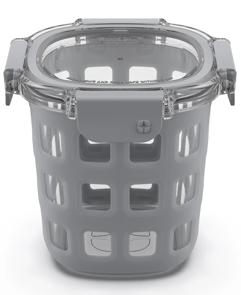 Ello DuraGlass -Cup Round Meal Prep Food Storage Container