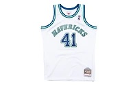 Mitchell & Ness Men's Dallas Mavericks Hardwood Classic Swingman Jersey - Dirk Nowitzki