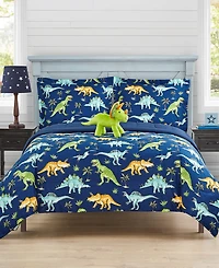 Mytex Kids Watercolor Dinosaur -Pc. Comforter Set