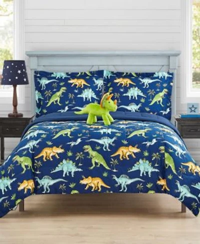 Mytex Kids Watercolor Dinosaur Comforter Sets