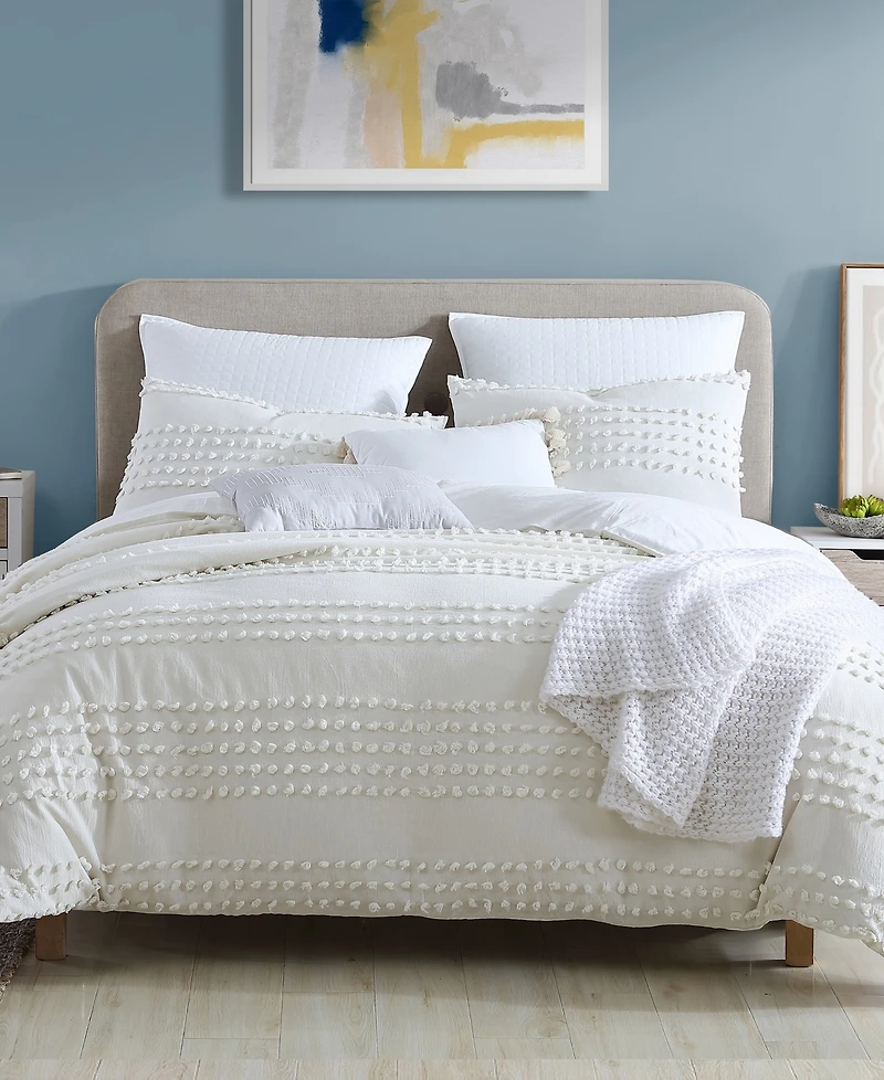 Swift Home Magnificent Marilla Dot 5 Piece Comforter Set, Full/Queen