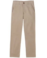 Nautica Big Boys Uniform Stretch Twill Pant with Reinforced Knees