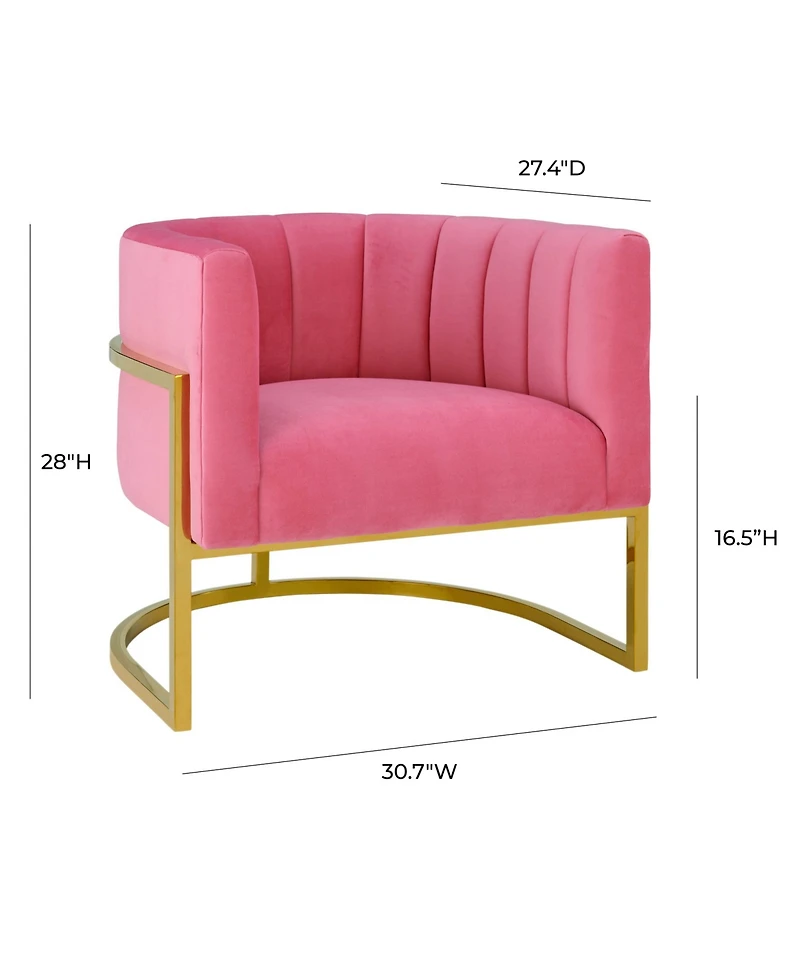 Magnolia Velvet Chair