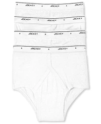 Jockey Men's Classic Collection Full-Rise Briefs 4-Pack Underwear