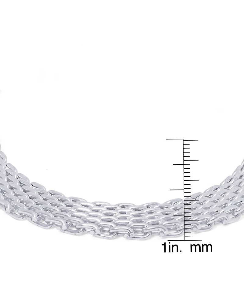 Macy's Bismark Bracelet in Silver Plate or 18k Gold Plated