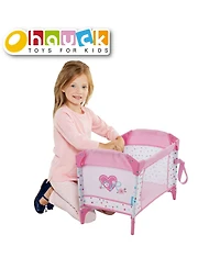 Love Heart Doll Play Yard Baby Doll Accessory - Folds for Easy Storage and Travel