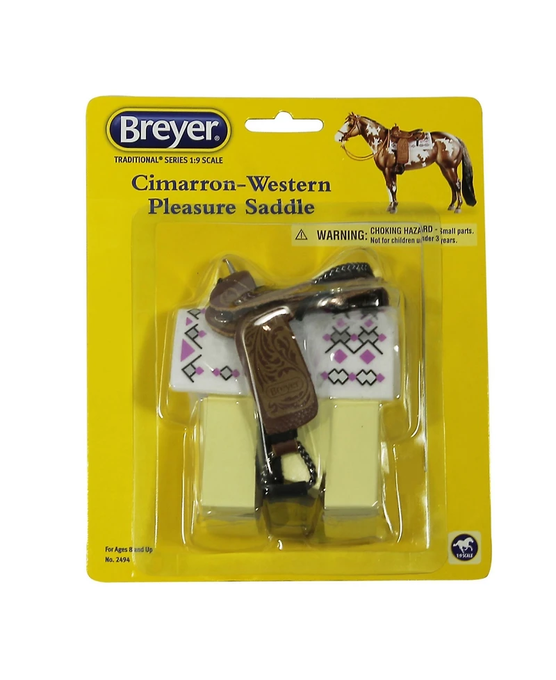 Breyer Traditional Cimarron-Western Pleasure Horse Saddle Toy