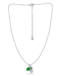 Giani Bernini Created Green Quartz and Cubic Zirconia Bee Pendant