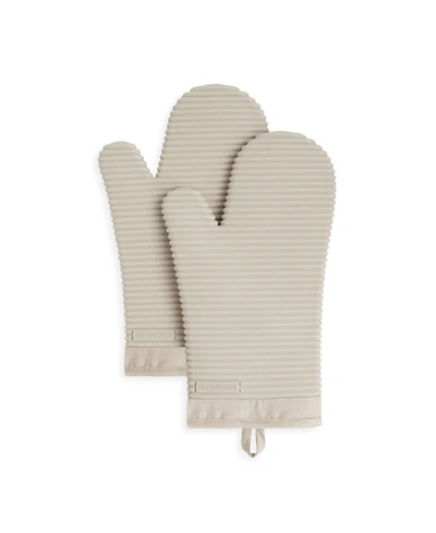 KitchenAid Ribbed Soft Silicone 2-Pc. Oven Mitt Set