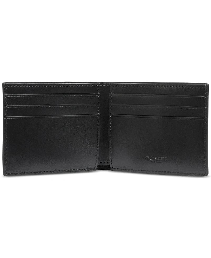 Coach Men's Signature Leather Slim Billfold