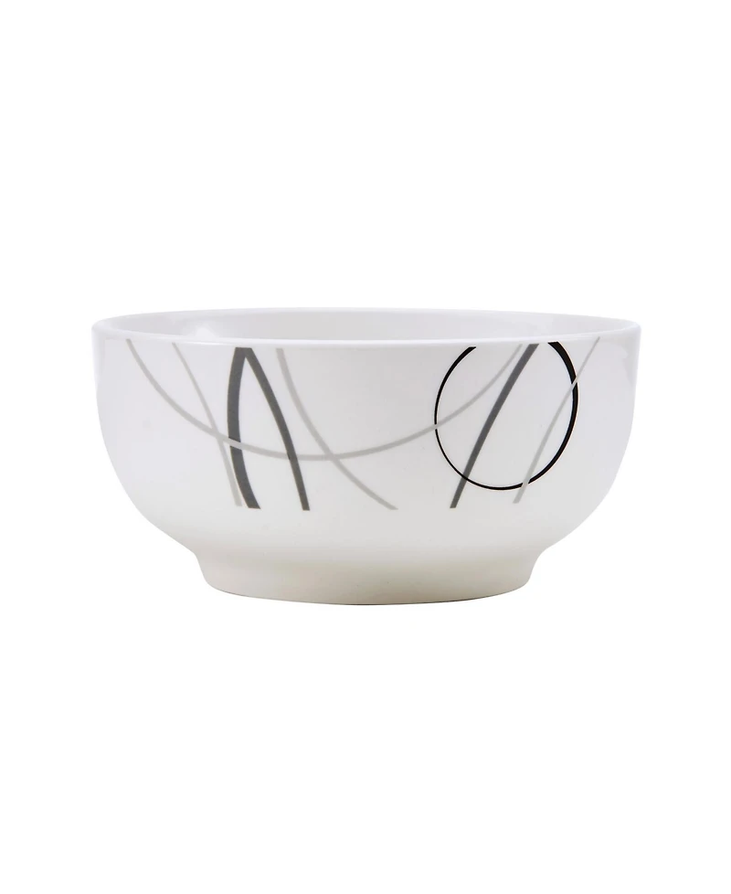 Studio Nova Circles 18 Pc. Dinnerware Set, Service for 6