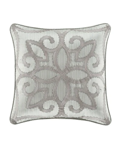 Five Queens Court Nouveau Embellished Decorative Pillow, 18" x 18"