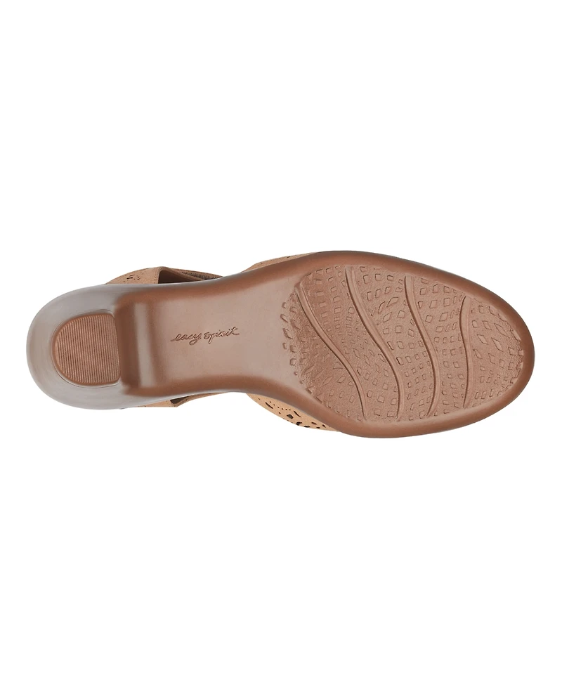 Easy Spirit Women's Cindie Two-Piece Mary Jane Pumps