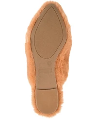 Journee Collection Women's Sundown Faux Fur Slipper