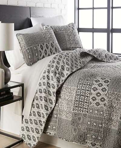 Southshore Fine Linens Global Patchwork Ultra-Soft 2-Pc. Quilt Set, Twin