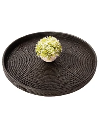 Artifacts Rattan Round Tray