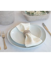 Artifacts Rattan 6-Piece Oval Napkin Ring Set