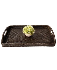 Artifacts Rattan Rectangular Serving Tray