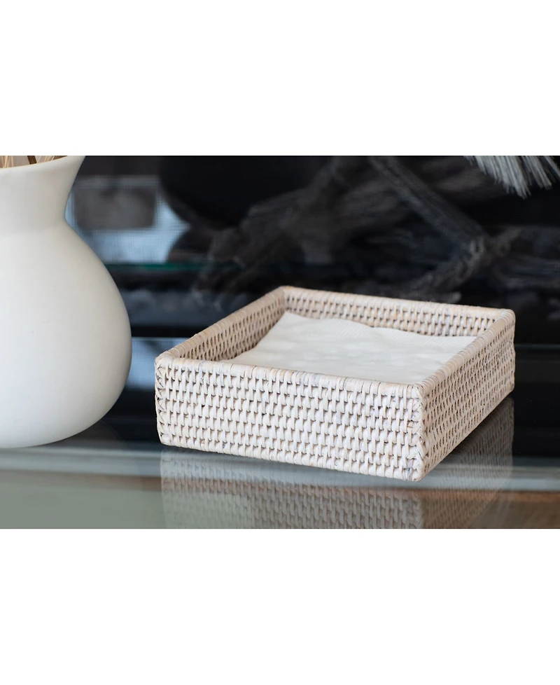 Artifacts Trading Company Rattan Luncheon Napkin Holder