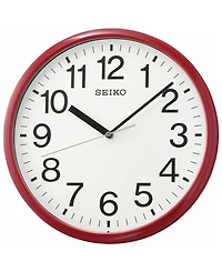 Seiko Classic Red Office Clock