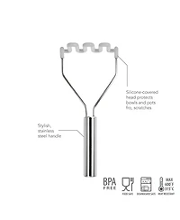Tovolo Silicone & Stainless Steel Potato Masher