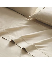 Brielle Home 400 Thread Count Cotton Sateen 3-Pc. Sheet Set, Twin