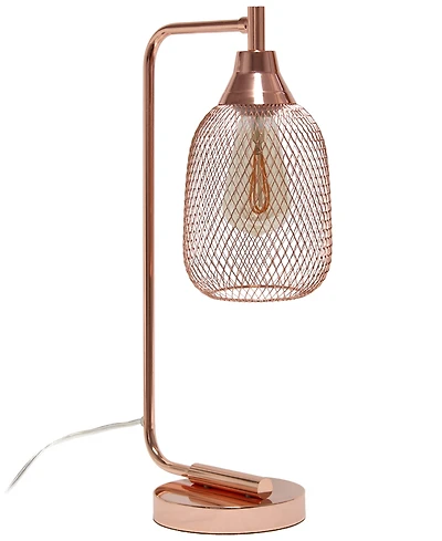 Industrial Mesh Desk Lamp