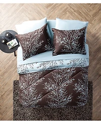 Vcny Home Leaf 8-Pc. Comforter Set