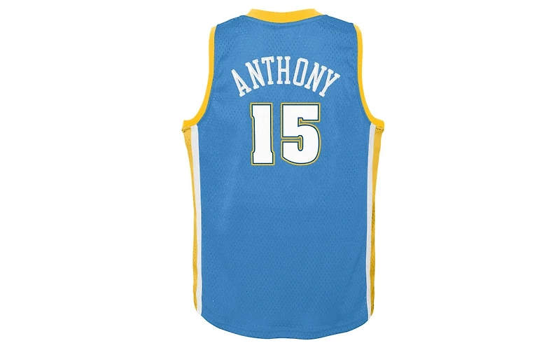 Mitchell & Ness Denver Nuggets Big Boys and Girls Hardwood Classic Swingman Jersey - Carmelo Anthony