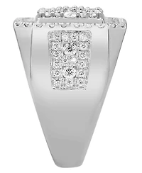 Men's Diamond Cluster Ring (3 ct. t.w.) 10k Yellow, White or Rose Gold