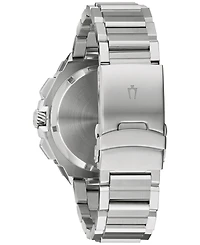 Bulova Men's Chronograph Precisionist X Stainless Steel Bracelet Watch 44.5mm